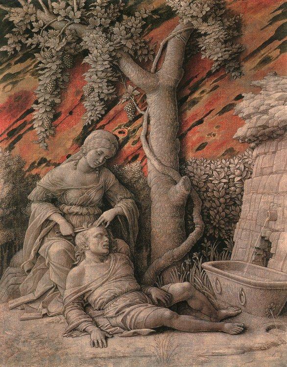 Andrea Mantegna Samson and Delilah oil painting image